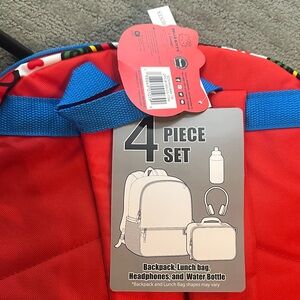Hello Kitty Red 4-Piece Backpack Set